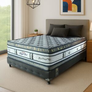 Combo Euro Pillow Top - Colchón + Base Cama