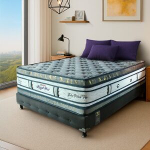Combo Euro Pillow Top - Colchón + Base Cama