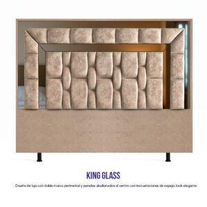 Espaldar KING GLASS